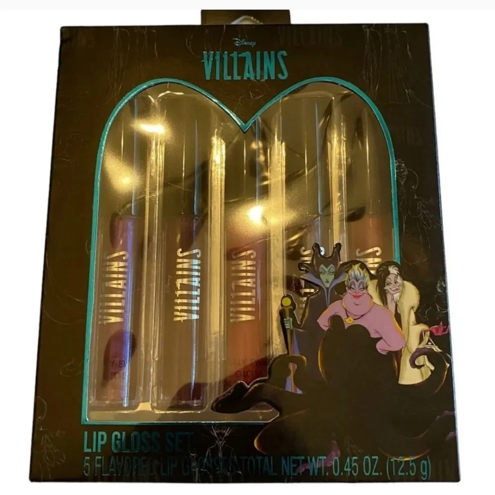 Taste Beauty Disney The Villians Lip Gloss Set‎
